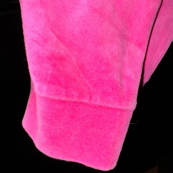 Juicy Couture Hot Pink Plush Joggers. Size Medium. - Picture 9 of 17